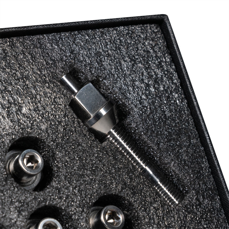 Wheel Mate Titanium Wheel Stud Conversion (Raw Ti) - M14x1.25 to M14x1.5 - 74mm - 60deg Lug Nut TIM14C6074R TIM14C6074R Photo - Primary