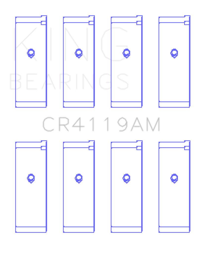 King Engine Bearings KING Performance Rod Bearings Engine Components Bearings main image