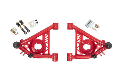 UMI Performance 82-92 F-Body 78-88 G-Body S10 Tubular Front Lower A-Arms Poly 3031-R 3031-R Photo - Primary