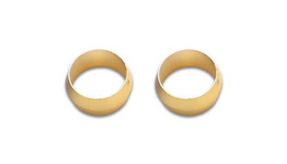 Vibrant 5/8in Brass Olive Hardline Tubing Inserts (2 Pack) 16469 16469 Photo - Primary