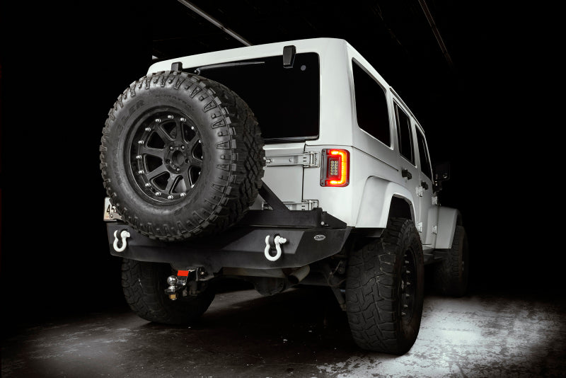 ORACLE Lighting Oracle 07-17 Jeep Wrangler JK Flush Mount LED Tail Lights - Tinted 5891-504-T 5891-504-T Photo - lifestyle view