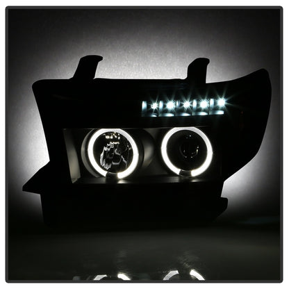 Spyder Signature Toyota Tundra 07-13 / Sequoia 08-13 Projector Headlights - (PRO-YD-TTU07-HL-BKV2) 5086044 5086044 Photo - Unmounted
