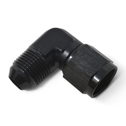 Russell 90° Female AN To Male AN (Black Finish) 614805 Photo - out of package