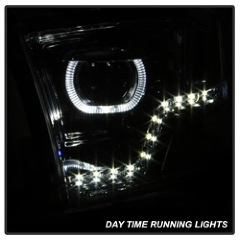 SPYDER xTune Dodge Ram 2009-2014 Halo LED Projector Headlights - Chrome PRO-JH-DR09-CFB-C 9036743 9036743 Photo - Unmounted