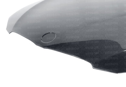 Seibon 10-12 BMW 3 Series E92 2DR LCI OEM-Style Carbon Fiber Hood HD1112BMWE922D-OE HD1112BMWE922D-OE Photo - Primary