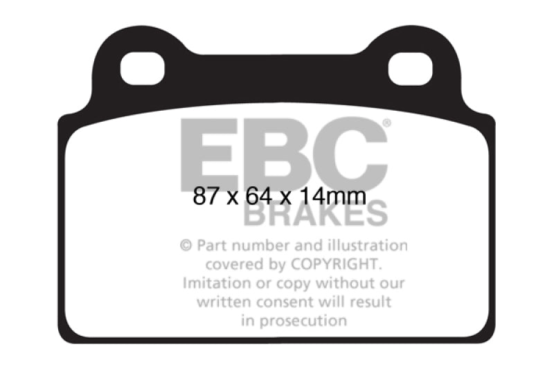 EBC Disc Brake Pad Set DP41985R Photo - Primary