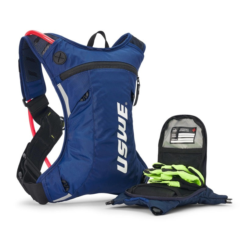 USWE Moto Hydro Hydration Pack 3L - Factory Blue 2033439 2033439 Photo - Primary