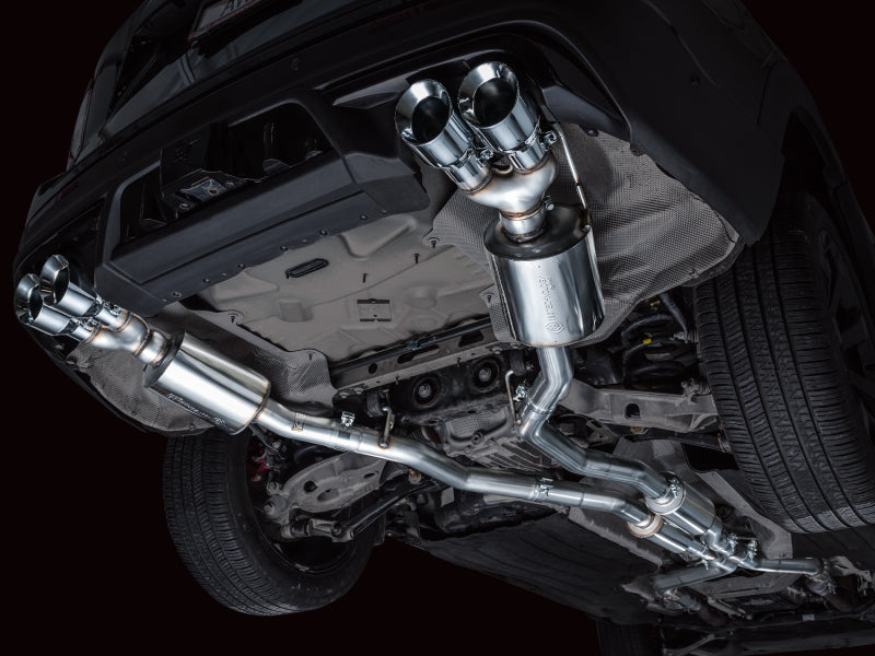 AWE Tuning 2020+ Ford Explorer ST Touring Edition Exhaust w/ Chrome Silver Tips 3015-42625 3015-42625 Photo - Mounted