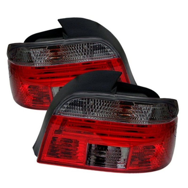 SPYDER Xtune Bmw E39 5-Series 97-00 Tail Light Red Smoke ALT-CI-BE3997-RSM 5020581 5020581 Photo - Primary