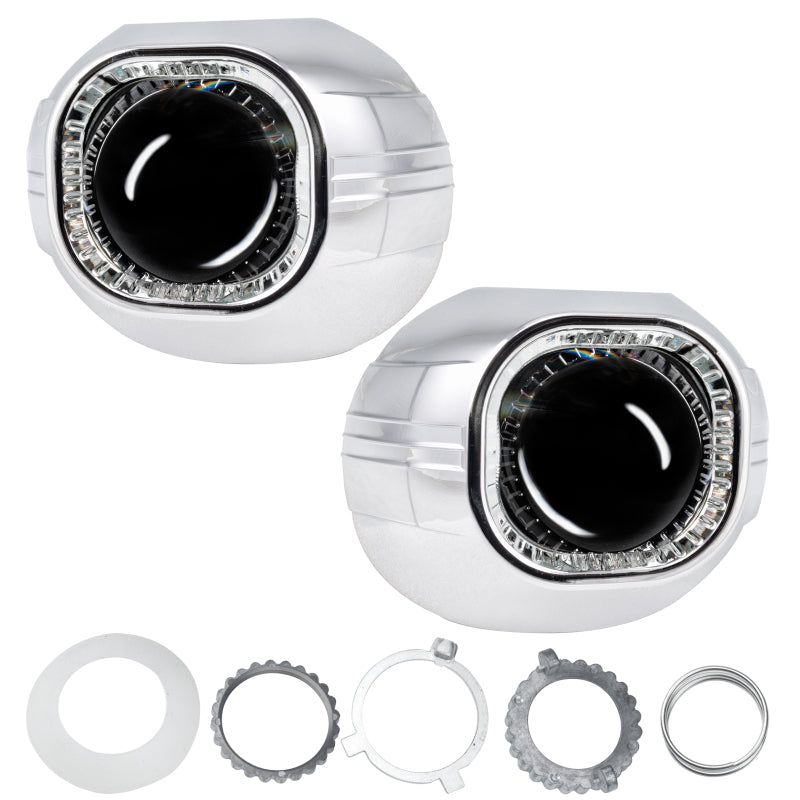 ORACLE Lighting Oracle Square D2S Projectors (Pair) 8519-504 8519-504 Photo - out of package