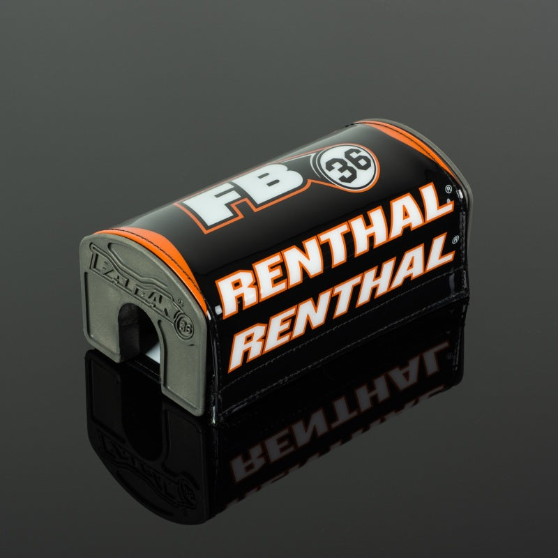 Renthal Fatbar36 Black/Orange/White P347