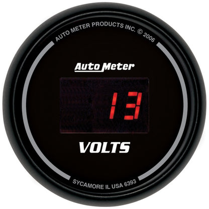 Autometer Digital 5-Gauge Kit - Sport Comp ATM6300 6300 User 1