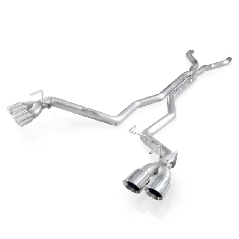 Stainless Works 2012-15 Camaro ZL1 6.2L 3in Catback Dual Chambered Exhaust X-Pipe Resonator Deletes CA12CB-LMF CA12CB-LMF Photo - Primary