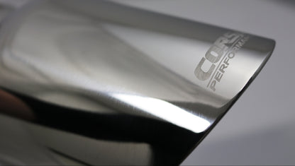 Corsa Performance Single Universal 3.0in Inlet/4.5in Outlet Polished Pro-Series TK009 Photo - Primary
