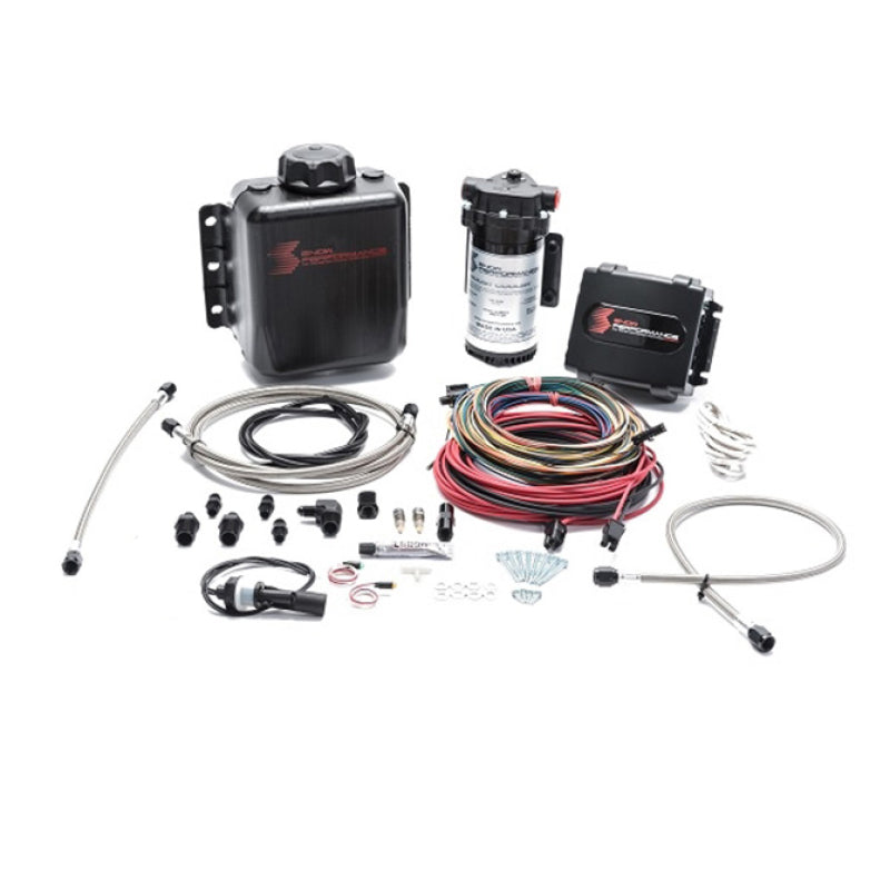 Snow Performance Stg 4 Boost Cooler Platinum Water Injection Kit (w/SS Braid Line and 4AN Fitting) SNO-9000-BRD SNO-9000-BRD Photo - Primary