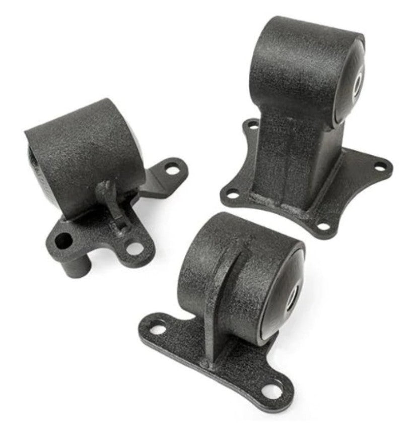 Innovative 90-93 Accord F-Series Black Steel Mounts 75A Bushings 29356-75A