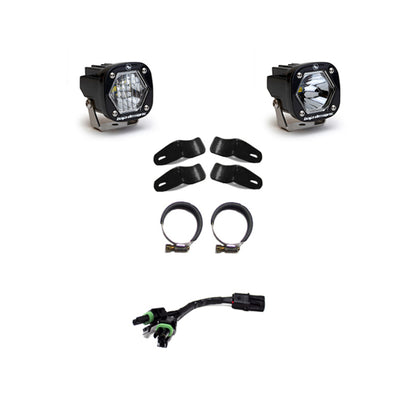 Baja Designs Moto S1 Auxiliary Light Kit Clear 507087 User 1