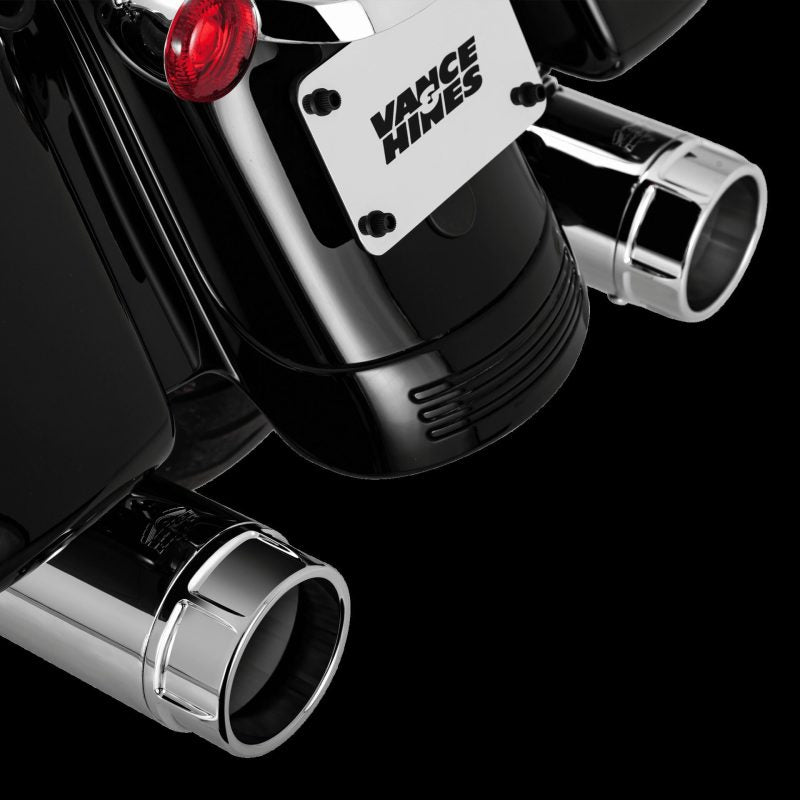 Vance and Hines Torquer 450 Slip-Ons Chrome 16674