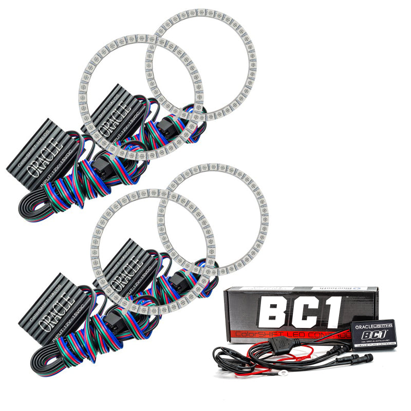 ORACLE Lighting Oracle Nissan 370 Z 09-20 Dual Halo Kit - ColorSHIFT w/ BC1 Controller 2380-335 2380-335 Photo - Primary