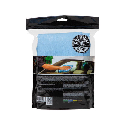 Chemical Guys Workhorse Professional Microfiber Towel - 16in x 16in - Blue - 3 Pack (P16) MICBLUE03 MICBLUE03 User 1