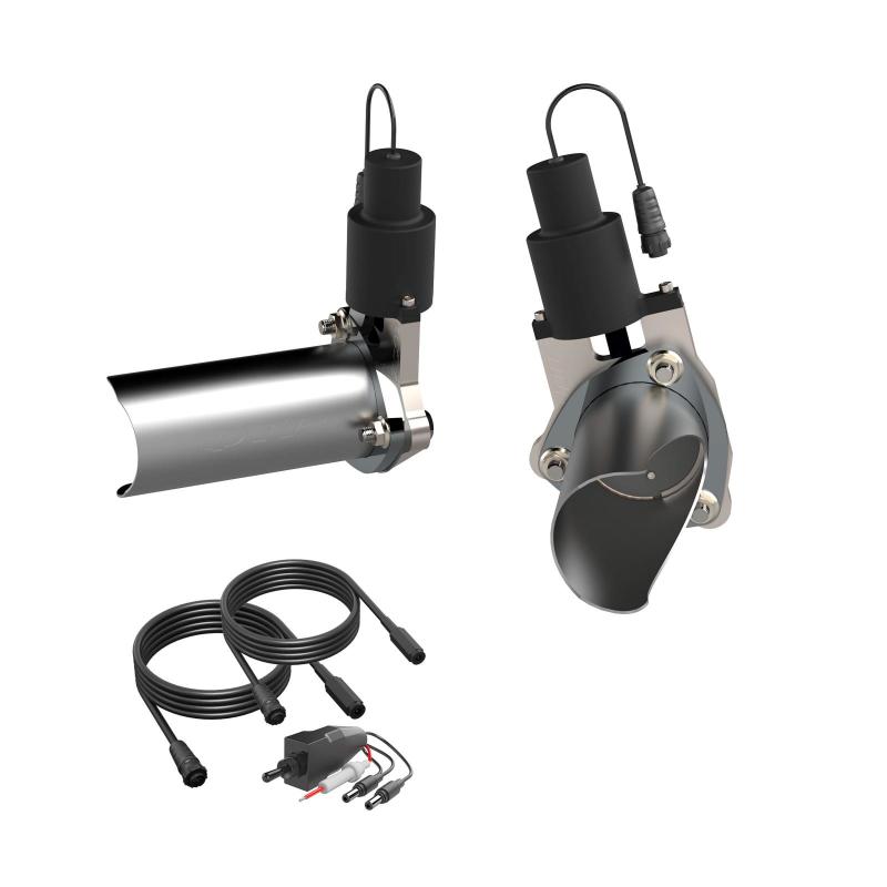 QTP 15-18 Chevrolet Camaro SS 6.2L 3.0in 304SS Aggressor Cutout Dual Mid Pipes 500116 500116 Photo - Primary