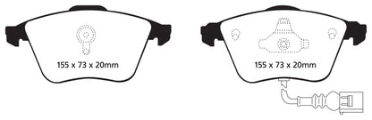 EBC Disc Brake Pad Set DP21946 Photo - Primary