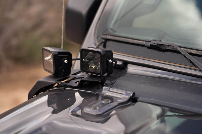DV8 Offroad 18-22 Jeep Gladiator JT Cowl Light Bar Bracket LBJL-04 LBJL-04 User 9
