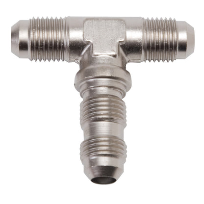Russell -3 AN Flare Bulkhead Tee Adapter (Endura Finish) 661301 Photo - Primary