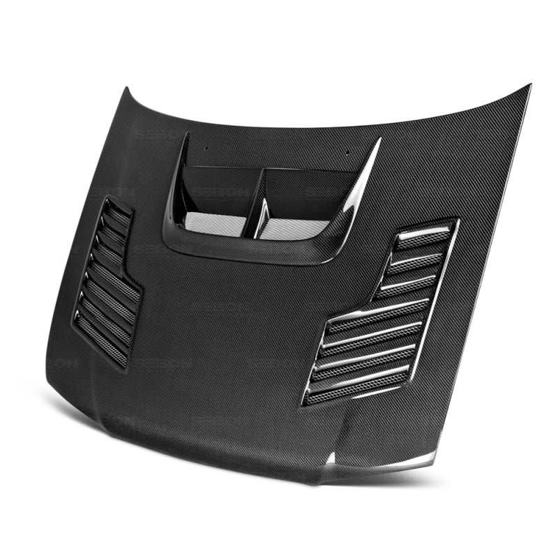 Seibon 98-01 Subaru Impreza Carbon Fiber Hood HD9801SBIMP-CW Photo - Primary