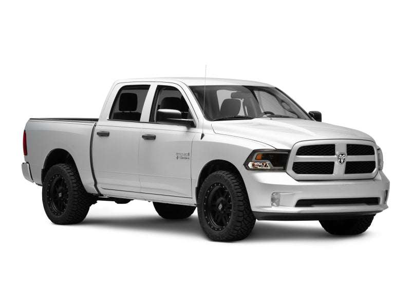 Raxiom 09-18 RAM 1500 LED Halo Projector Headlights- Black Housing (Clear Lens) R111516 R111516 Photo - Close Up