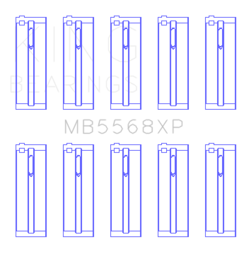 King Engine Bearings KING Performance Main Bearings Engine Components Bearings main image