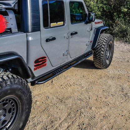 Westin 20-23 Jeep Gladiator Rock Slider - Textured Black 42-14165 42-14165 Photo - Mounted