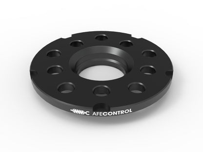 aFe CONTROL Billet Aluminum Wheel Spacers 5x100/112 CB57.1 10mm - Volkswagen/Audi 610-611001-B 610-611001-B Photo - Unmounted