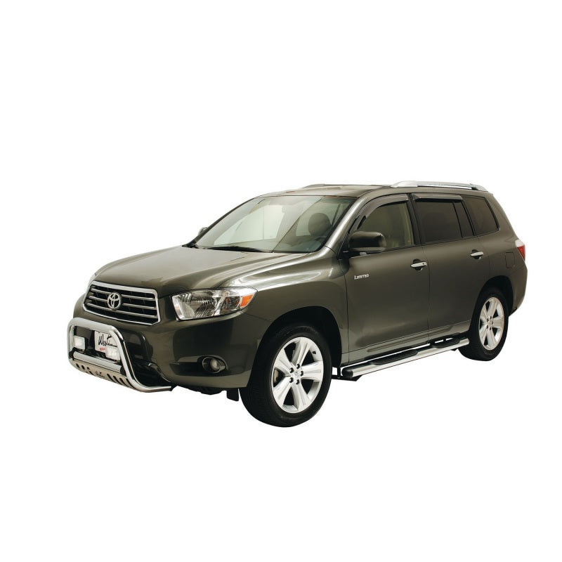 Westin 2008-2013 Toyota Highlander/Hybrid Wade In-Channel Wind Deflector 4pc - Smoke 72-88417 72-88417 Photo - Primary