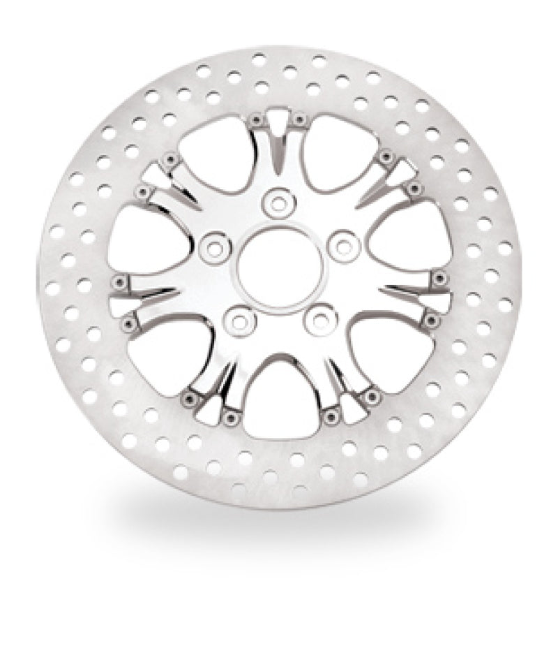 Performance Machine Disc/Carr 11.8 Heathen Rr - Chrome 0133-1802HEAS-CH 0133-1802HEAS-CH Photo - Primary