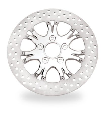 Performance Machine Disc/Carr 11.8 Heathen Rr - Chrome 0133-1802HEAS-CH 0133-1802HEAS-CH Photo - Primary