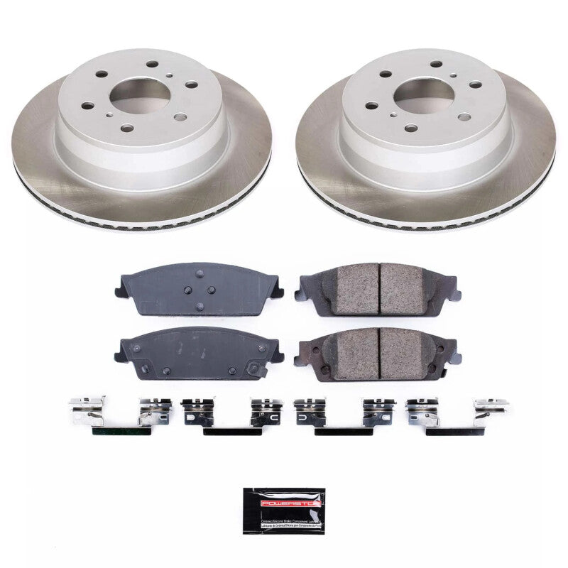 PowerStop Power Stop 15-20 GMC Yukon XL Rear Semi-Coated Rotor Kit SC6562 SC6562 Photo - Primary
