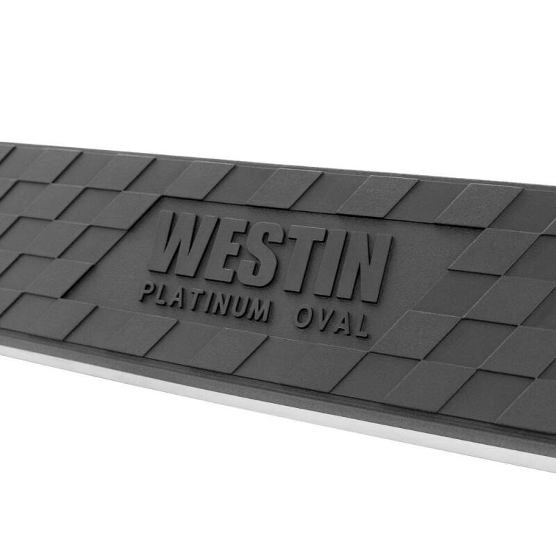 Westin 2011-2018 Jeep Grand Cherokee Platinum 4 Oval Nerf Step Bars - Black 21-3615 21-3615 Photo - Unmounted
