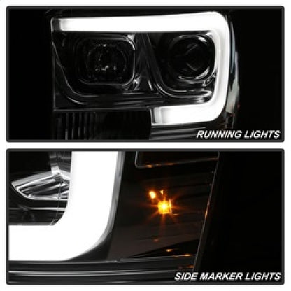 Spyder Dodge Ram 1500 06-08 V2 Projector Headlights - Light Bar DRL - Chrome (PRO-YD-DR06V2-LB-C) 5085290 5085290 Photo - Unmounted