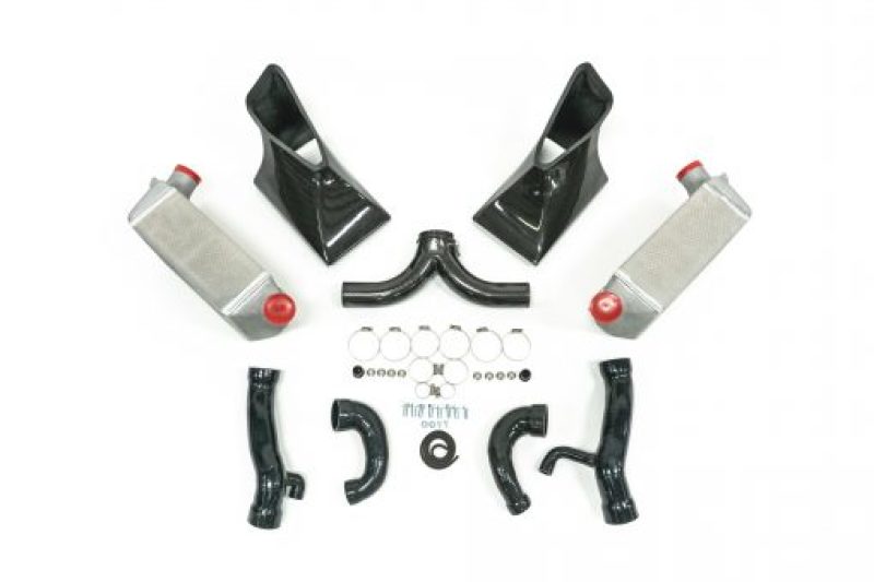 AMS Performance Porsche 997.1TT Alpha Intercooler System (For Stock Framed Turbos) ALP.09.09.0001-2 ALP.09.09.0001-2 Photo - Primary