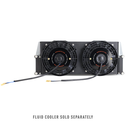 Mishimoto Universal 17in. Heavy-Duty Oil Cooler Fan Shroud - Micro Wrinkle Black MMFS-HDOC-17 MMFS-HDOC-17 User 1