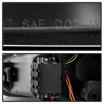 Spyder 15-18 Ford Focus Projector Headlights - Seq Turn Light Bar - Black PRO-YD-FF15-LBSEQ-BK 5086105 5086105 Photo - Unmounted