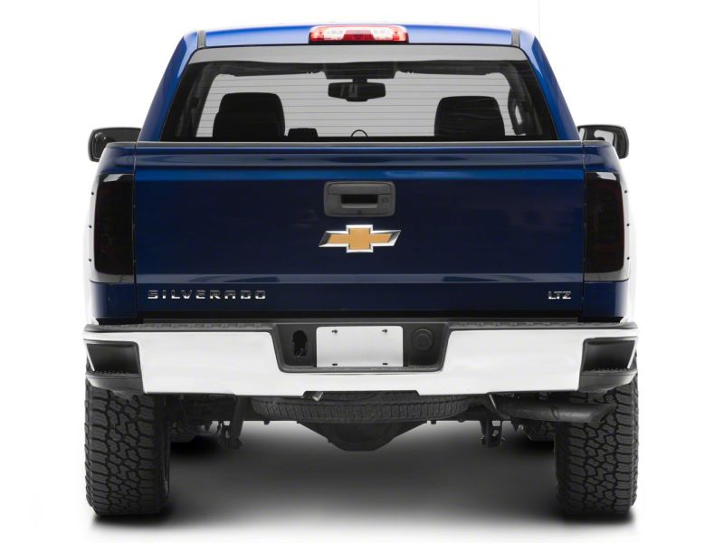 Raxiom 14-18 Chevrolet Silverado 1500 Axial Series LED Tail Lights- Blk Housing (Smoked Lens) S151298 S151298 Photo - Close Up