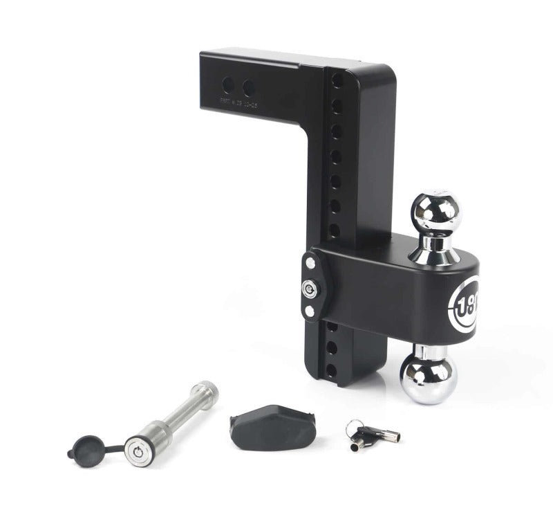Weigh Safe 180 Hitch 10in Drop Hitch & 2.5in Shank (10K/18.5K GTWR) w/WS05 - Black Cerakote CTB10-2.5-KA-CER-BLA CTB10-2.5-KA-CER-BLA User 1