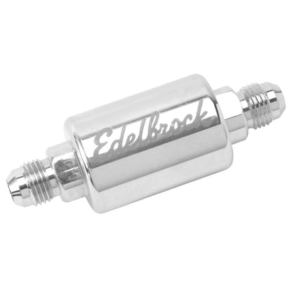 Edelbrock Replacement Polished Filter For #8128 8129 Photo - out of package