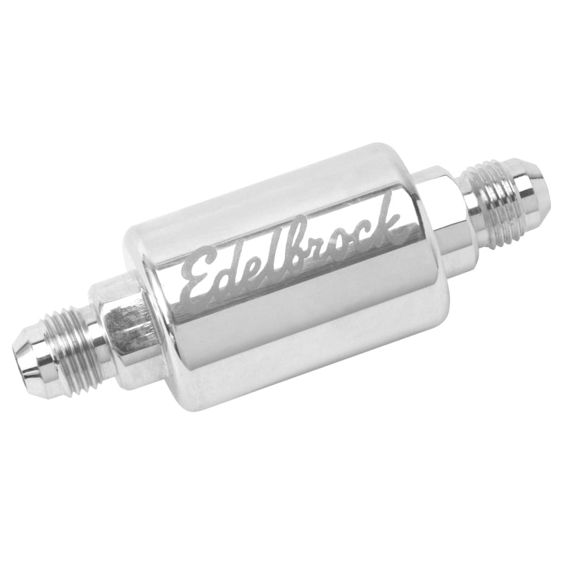 Edelbrock Replacement Polished Filter For #8128 8129 Photo - out of package