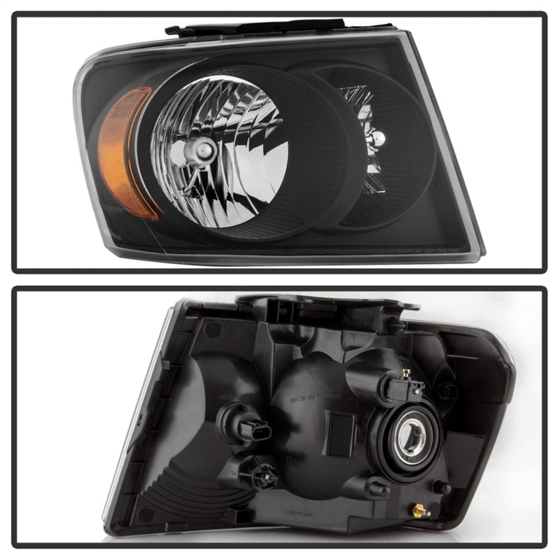 SPYDER xTune 07-09 Dodge Durango OEM Style Headlights - Black (HD-JH-DDU07-AM-BK) 9042577 9042577 Photo - Unmounted