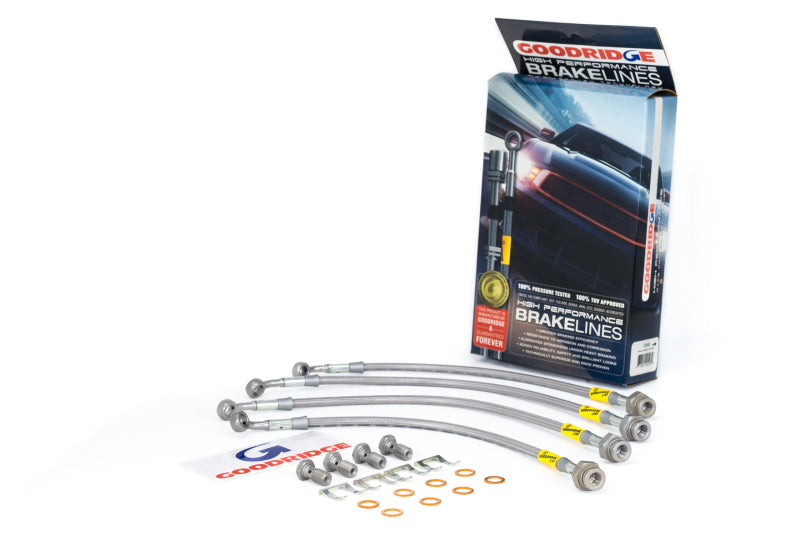 Goodridge Stainless Steel Brake Line SS 88-92 Chevy Corvette 12203 Photo - Primary