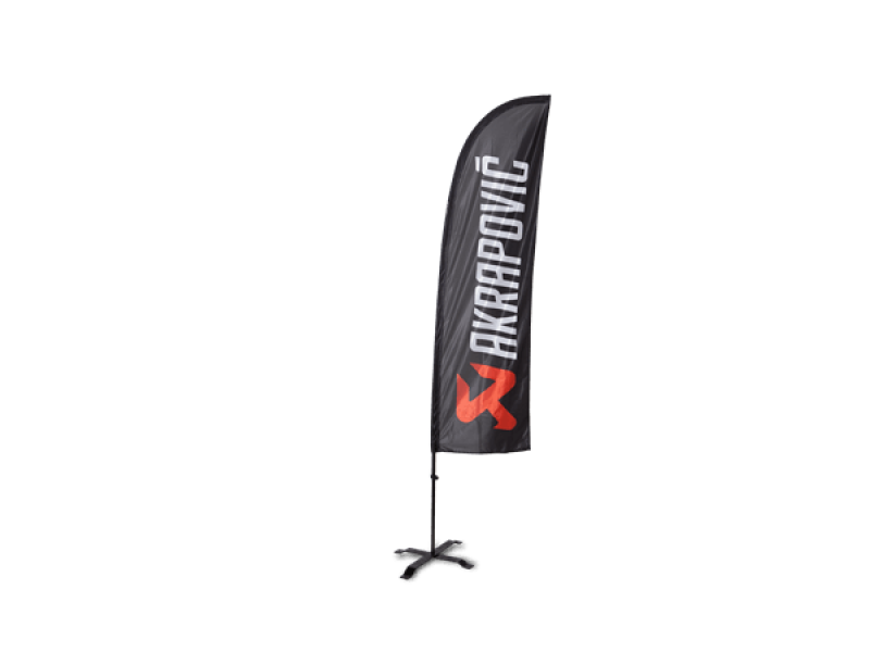 Akrapovic Self standing beach flag set - small 801587 801587 User 1