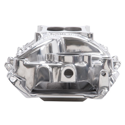 Edelbrock Polished B/b Chev Rect. Port Rpm Air-gap Manifold 75621 Photo - Unmounted